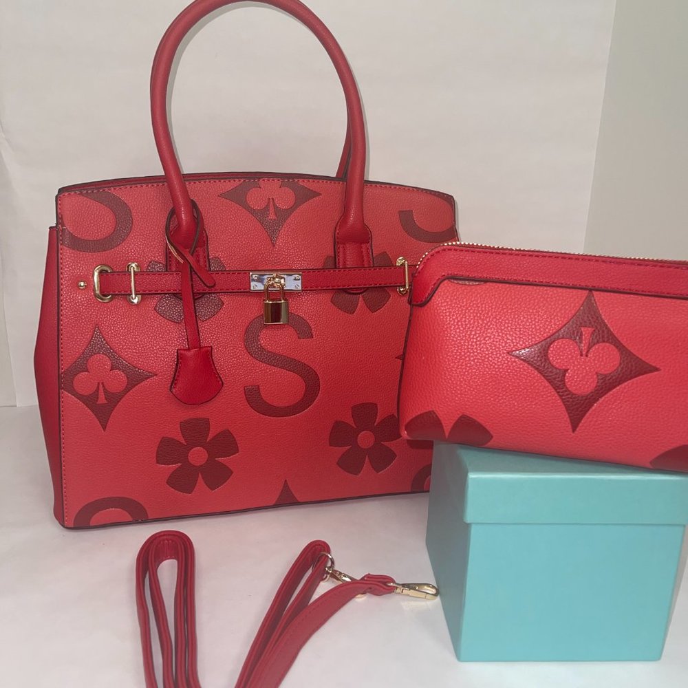 S Class Lux Handbag and Wallet